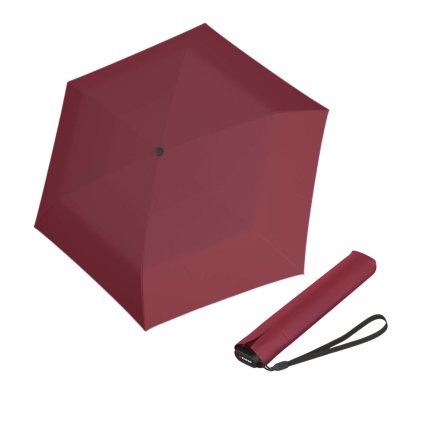 Knirps US.050 ultra light slim manual Bordeaux  Knirps