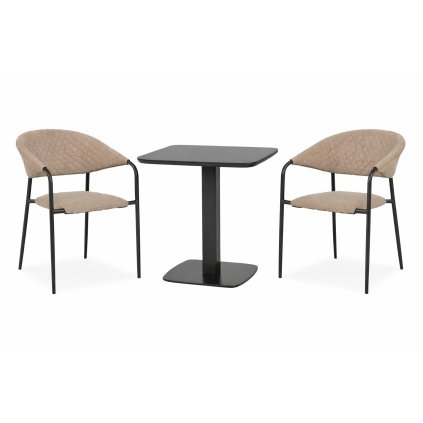 PICASO MELIA LIKA-TEX® mocca, 2+1