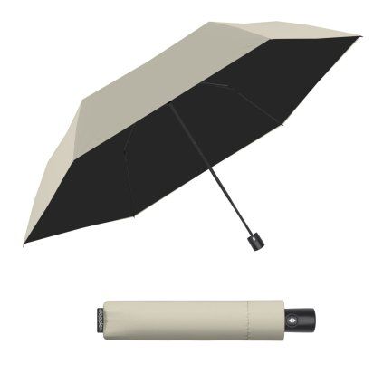 Zero Magic Sun Macadamia Beige/ Black deštník  Doppler