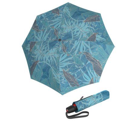 T.200 Medium Duomatic Monstera - elegantní plně automatický deštník  Knirps