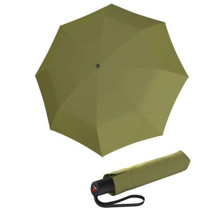 A 200 Medium Duomatic Olive - elegantní plnoautomatický deštník  Knirps