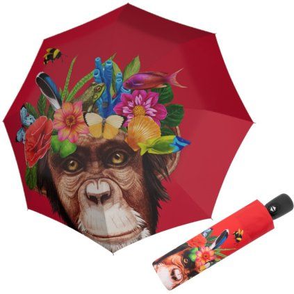 Modern Art Magic Flower Monkey dámský automatický deštník  Doppler