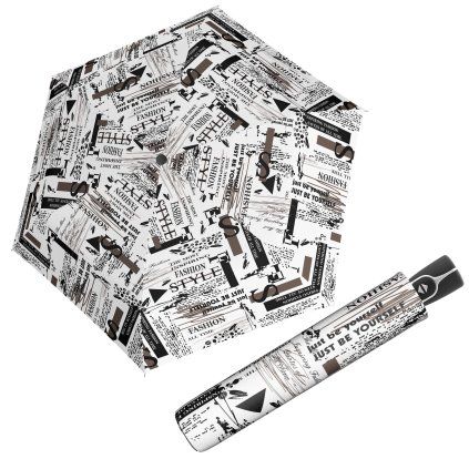 Fiber Magic Scribble White dámský automatický deštník  Doppler