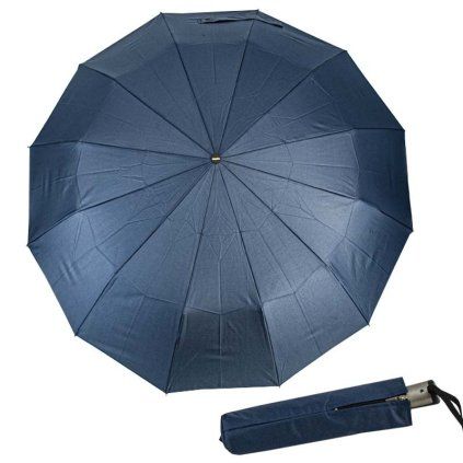 Fiber Magic Major Uni Navy pánský automatický deštník  Doppler