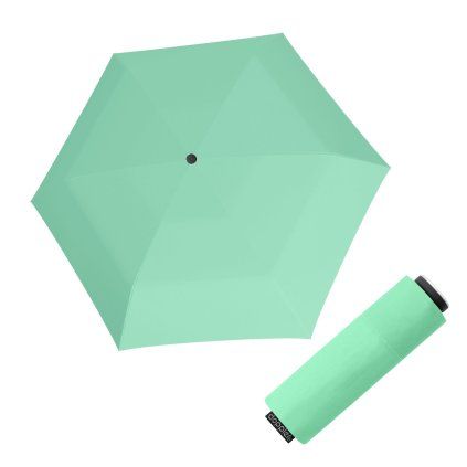 Fiber Mini Compact Uni Mint Green dámský skládací deštník  Doppler