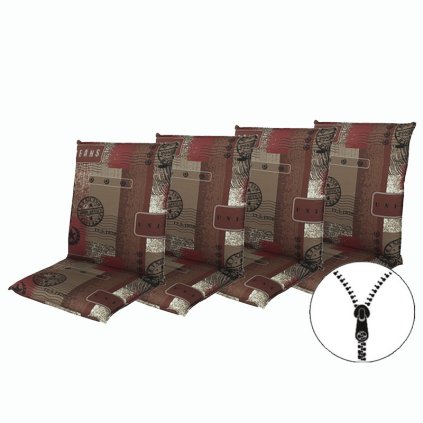 LIVING 2930 nízký - set 4 ks  Doppler