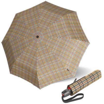 T.200 Check Beige  Knirps