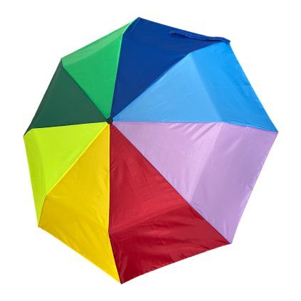Mini Rainbow dámský skládací deštník  Derby