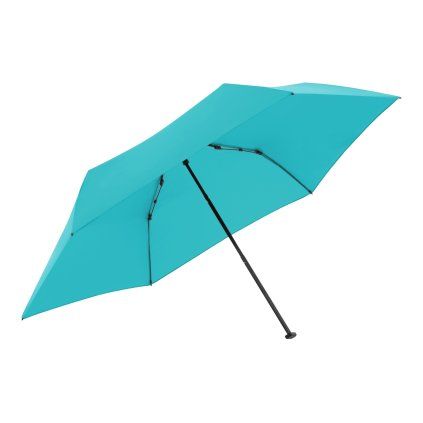 ZERO flat Uni Aqua Blue dámský skládací deštník  Doppler