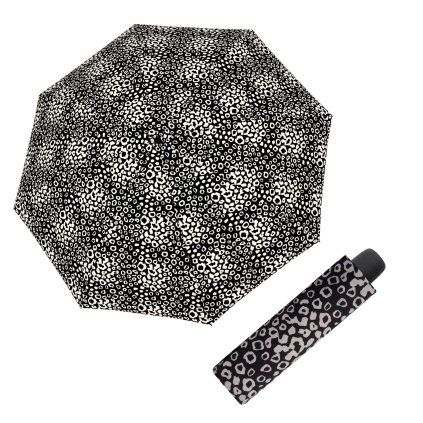 Hit Mini Loop Black & White dámský skládací deštník  Derby