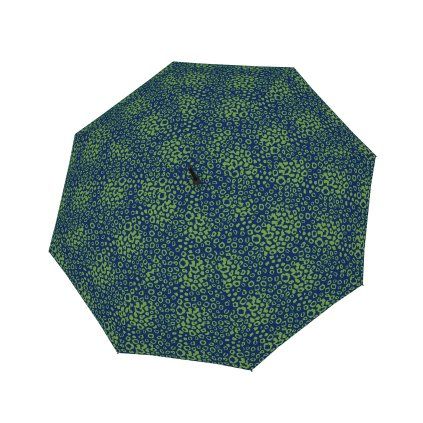 Hit Lang AC Loop Blue & Green dámský holový vystřelovací deštník  Derby