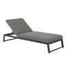 MELIA LIKA-TEX® zahradní lehátko šedá  Doppler