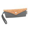 Nature Mini Cork Slate Grey dámský skládací deštník  Doppler