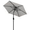 BASIC LIFT NEO zahradní slunečník 180 cm světle šedá  Derby