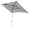 ACTIVE zahradní slunečník 200 x 120 cm šedá  Doppler