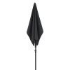 ACTIVE zahradní slunečník 200 x 120 cm antracit  Doppler