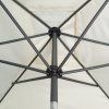 BASIC LIFT NEO zahradní slunečník 250 x 200 cm šedá  Derby