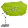 PROTECT 400P konstrukce + potah – zahradní výkyvný slunečník s boční tyčí zelená