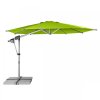 PROTECT 400P konstrukce + potah – zahradní výkyvný slunečník s boční tyčí zelená