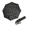 T.200 Medium Duomatic Pure Black automatický deštník  Knirps