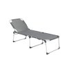 De-Luxe XL - zahradní hliníkové lehátko