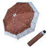 Hit Mini Flowers Brown - dámský skládací deštník  Derby