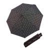 Fiber Mini Black White Rings dámský skládací deštník  Doppler