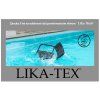 Deluxe Lika-Tex rohová pohovka s taburetem