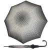 Fiber Flex AC Black&White dámský holový vystřelovací deštník  Doppler