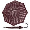Fiber Flex AC Timeless Red Stripes dámský holový vystřelovací deštník  Doppler