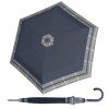 Fiber Flex AC Timeless Blue Hahnentritt dámský holový vystřelovací deštník  Doppler