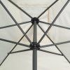 Basic Lift zahradní slunečník 300 x 200 cm antracit  Derby