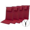 ELEGANT 2428 - set 4 ks polstrů na křeslo s vysokým opěradlem  Doppler