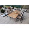 CONCEPT TEAK zahradní sedací souprava 4+1 antracit  Doppler