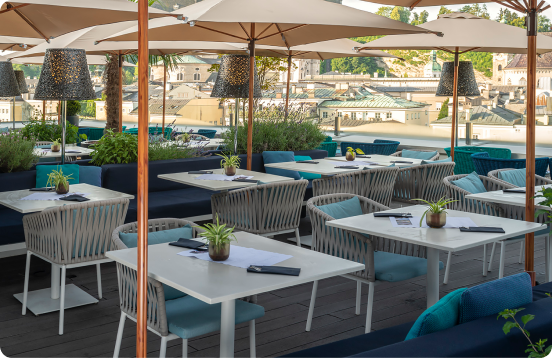 Venkovní zátěžový nábytek