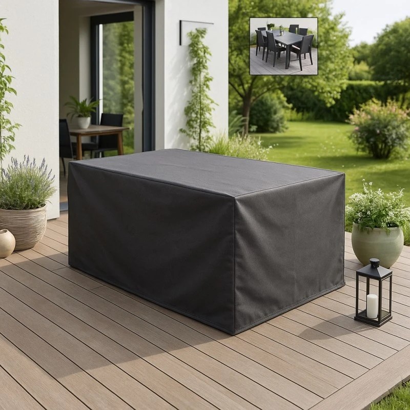 Jak zabezpieczyć meble ogrodowe, parasole i poduszki na zimę? Wystarczy odpowiednie opakowanie i kilka sprytnych kroków