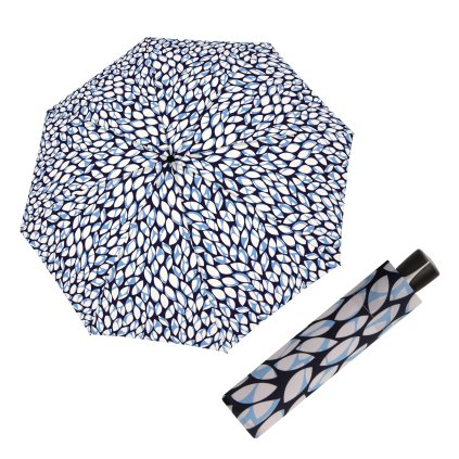 10304 fiber mini leaves blue