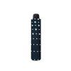 15532 2 hit mini dots black damsky skladaci destnik