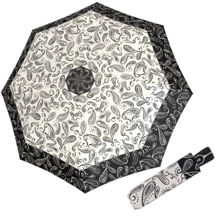 6872 fiber magic black white paisley