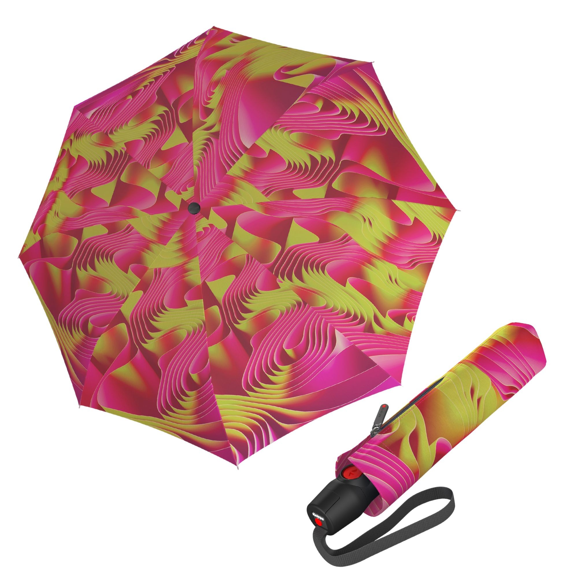 Knirps T.200 Medium Duomatic Waves Sun automatický dáždnik