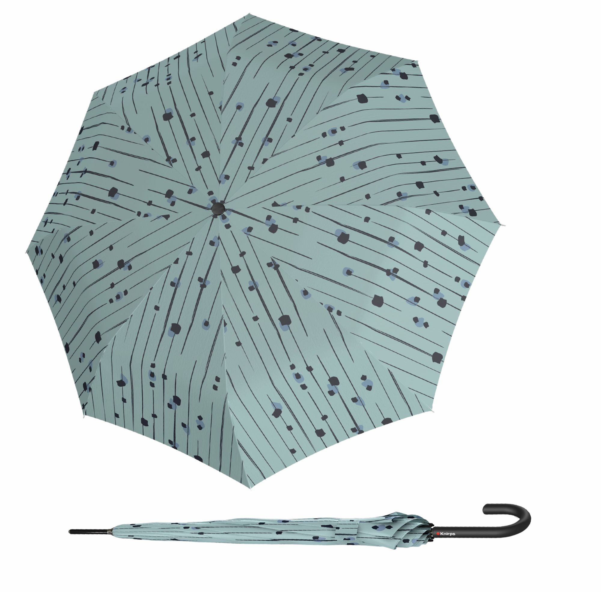 E-shop Knirps T.760 Stick Automatic Pencil Ice dámsky holový vystreľovací dáždnik