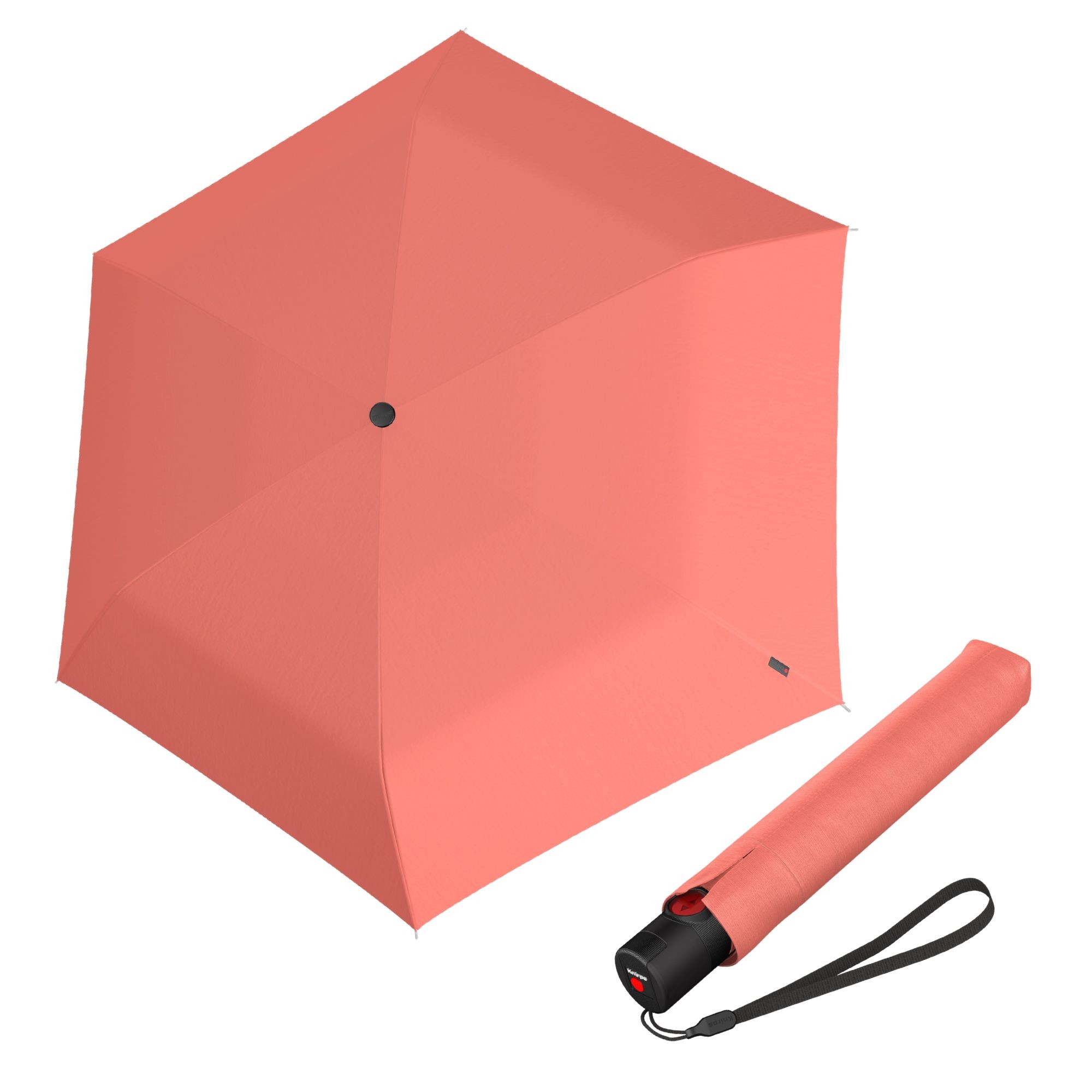 E-shop Knirps U.200 Duomatic Salmon dámsky automatický dáždnik