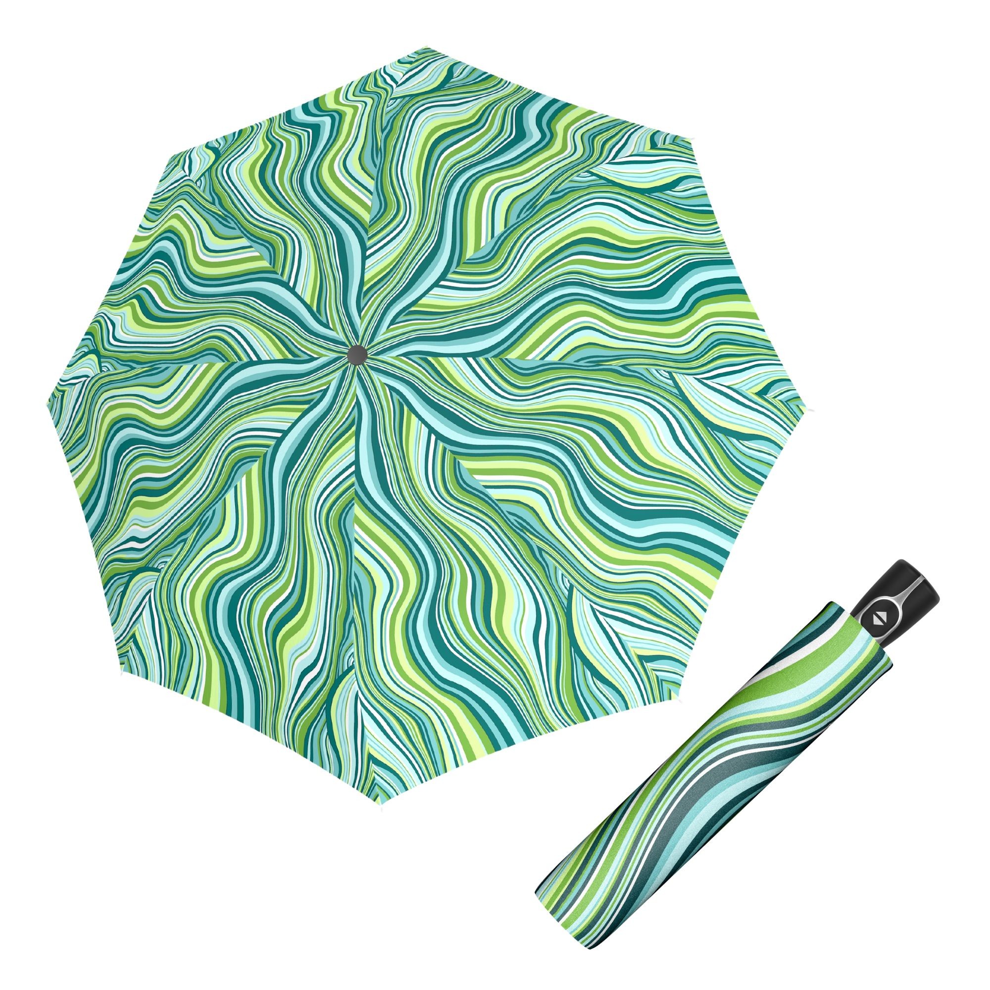 Doppler Fiber Magic Fresh Lemon dámsky automatický dáždnik