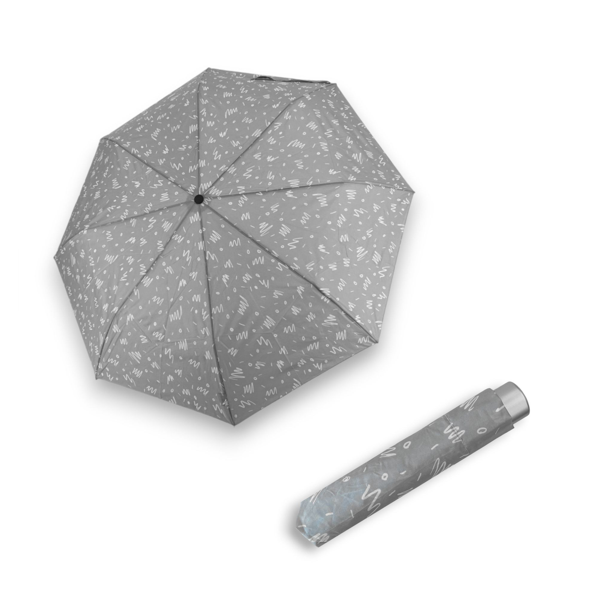 E-shop Doppler Mini Light Minimally Cool Grey dámsky skladací dáždnik