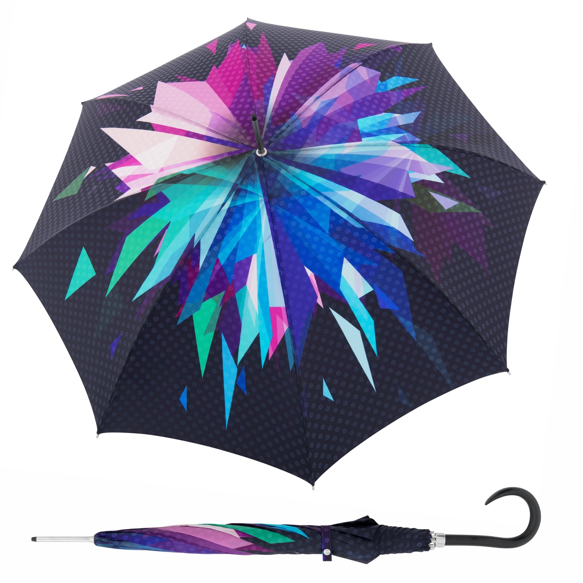 E-shop Doppler Manufaktur Elegance Boheme Starlight dámsky vystreľovací dáždnik