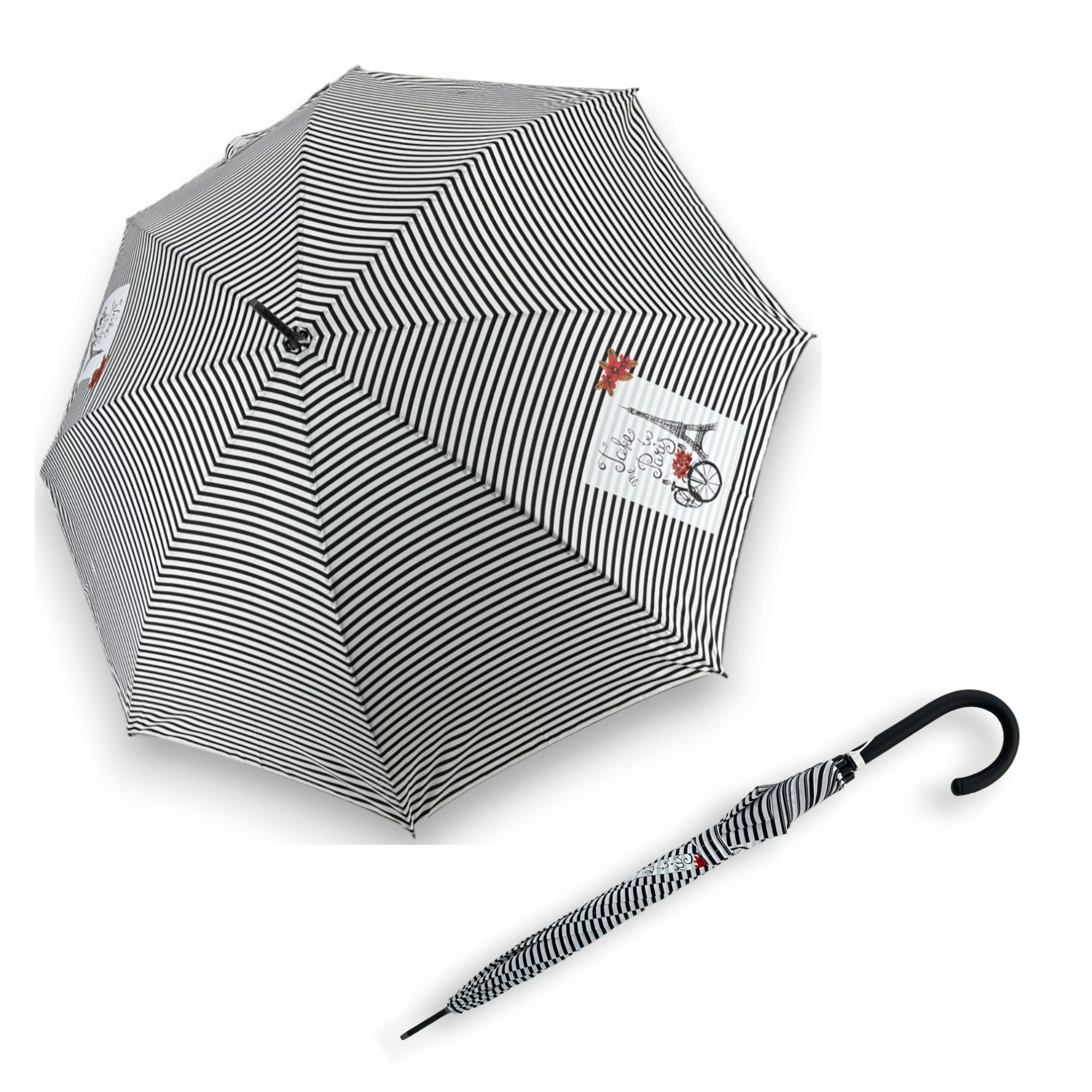 E-shop Doppler Fiber Flex Long AC Paris dámsky palicový vystreľovací dáždnik