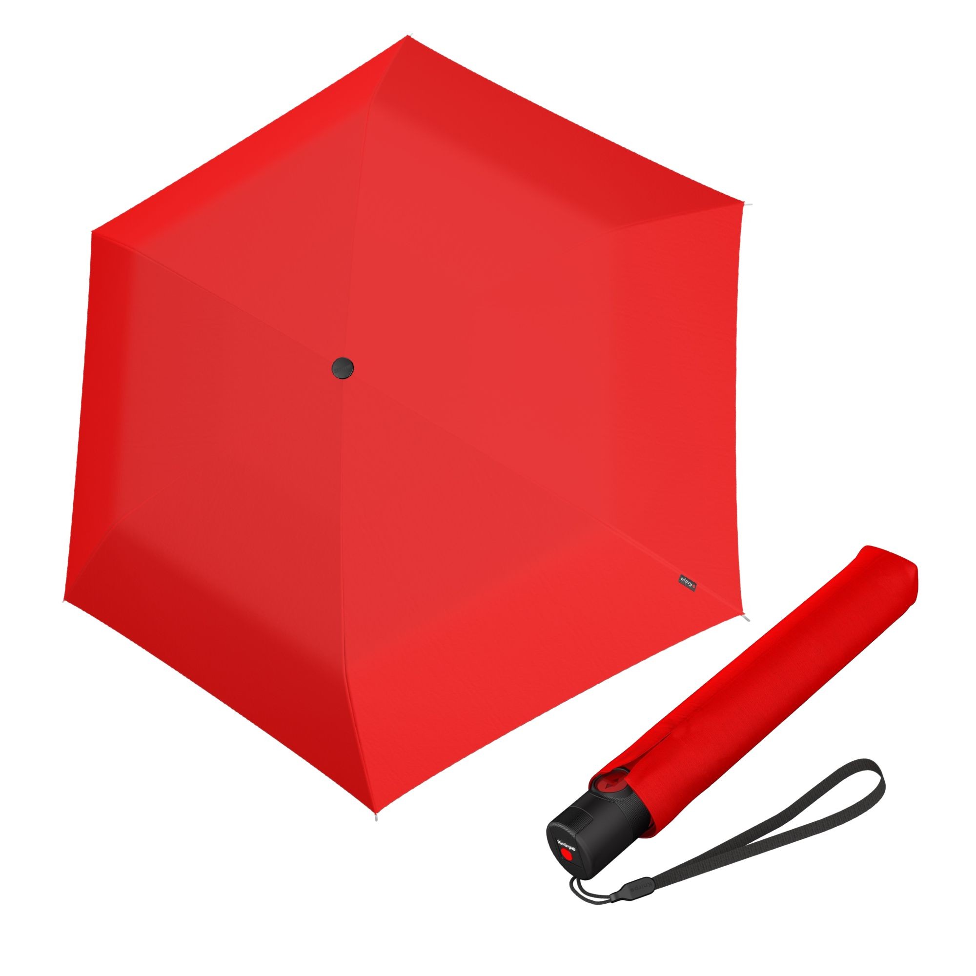 E-shop Knirps U.200 Red dámsky automatický dáždnik
