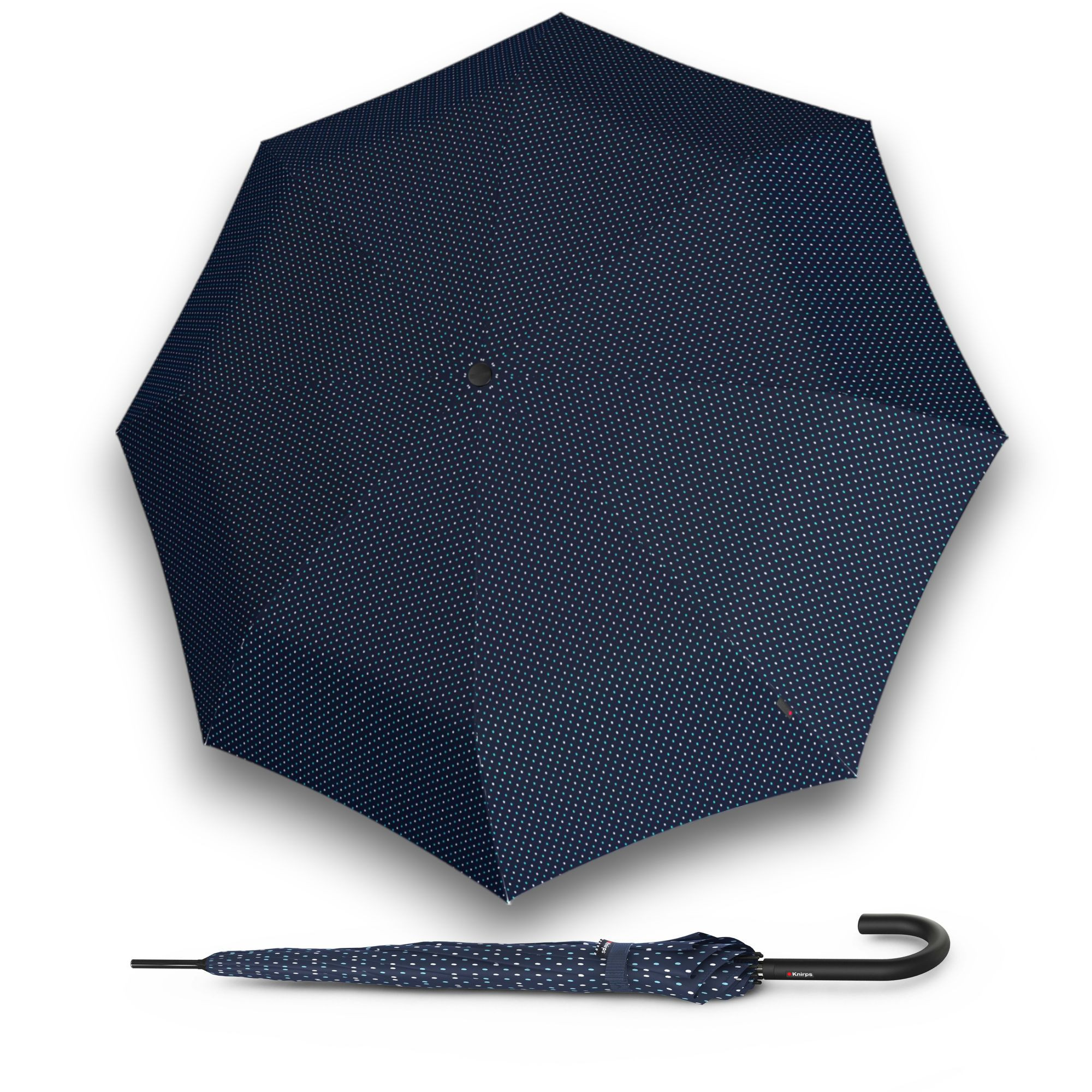 E-shop Knirps A.760 Stick Automatic Joy Navy dámsky palicový vystreľovací dáždnik