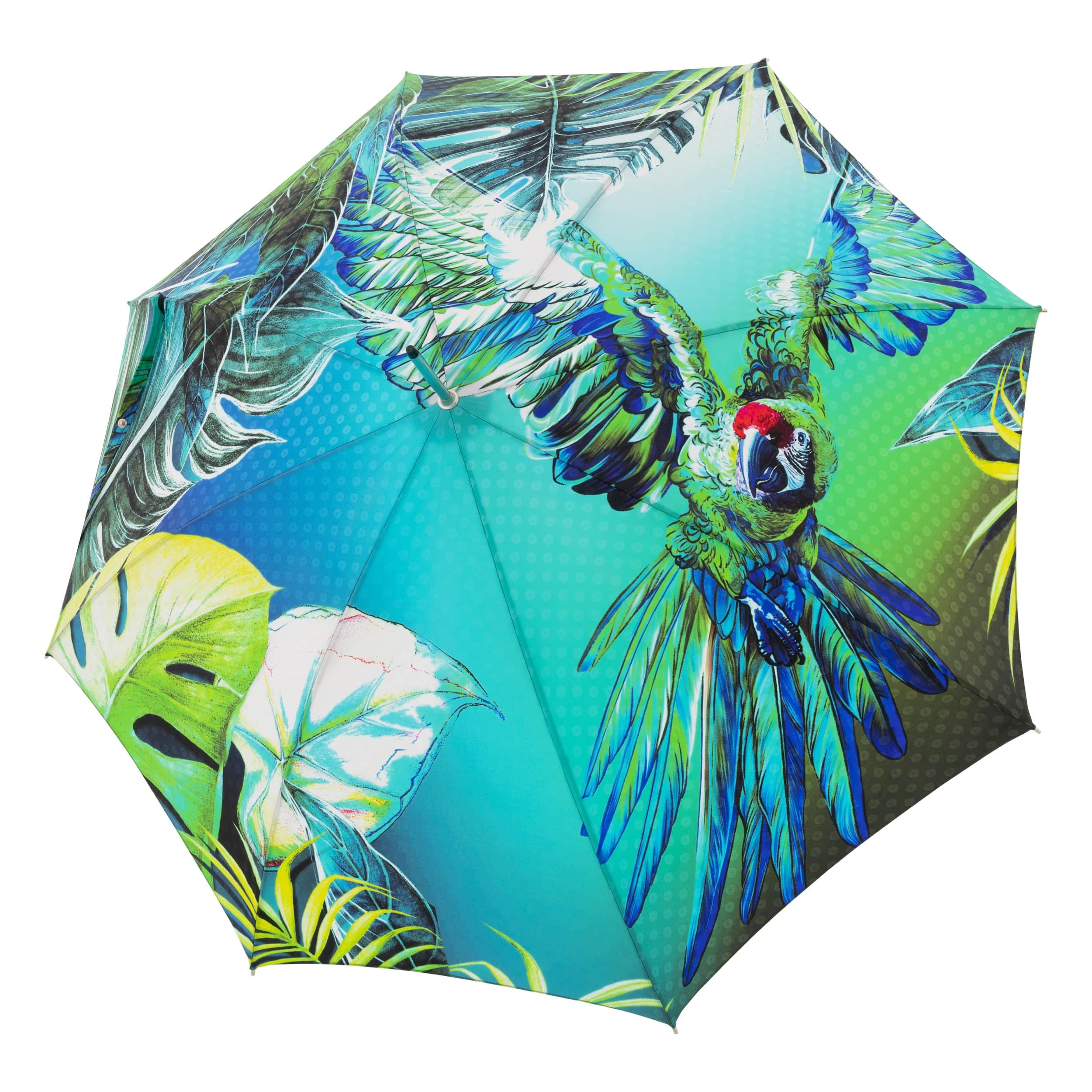E-shop Doppler Manufaktur Elegance Boheme Pappagallo dámsky vystreľovací dáždnik