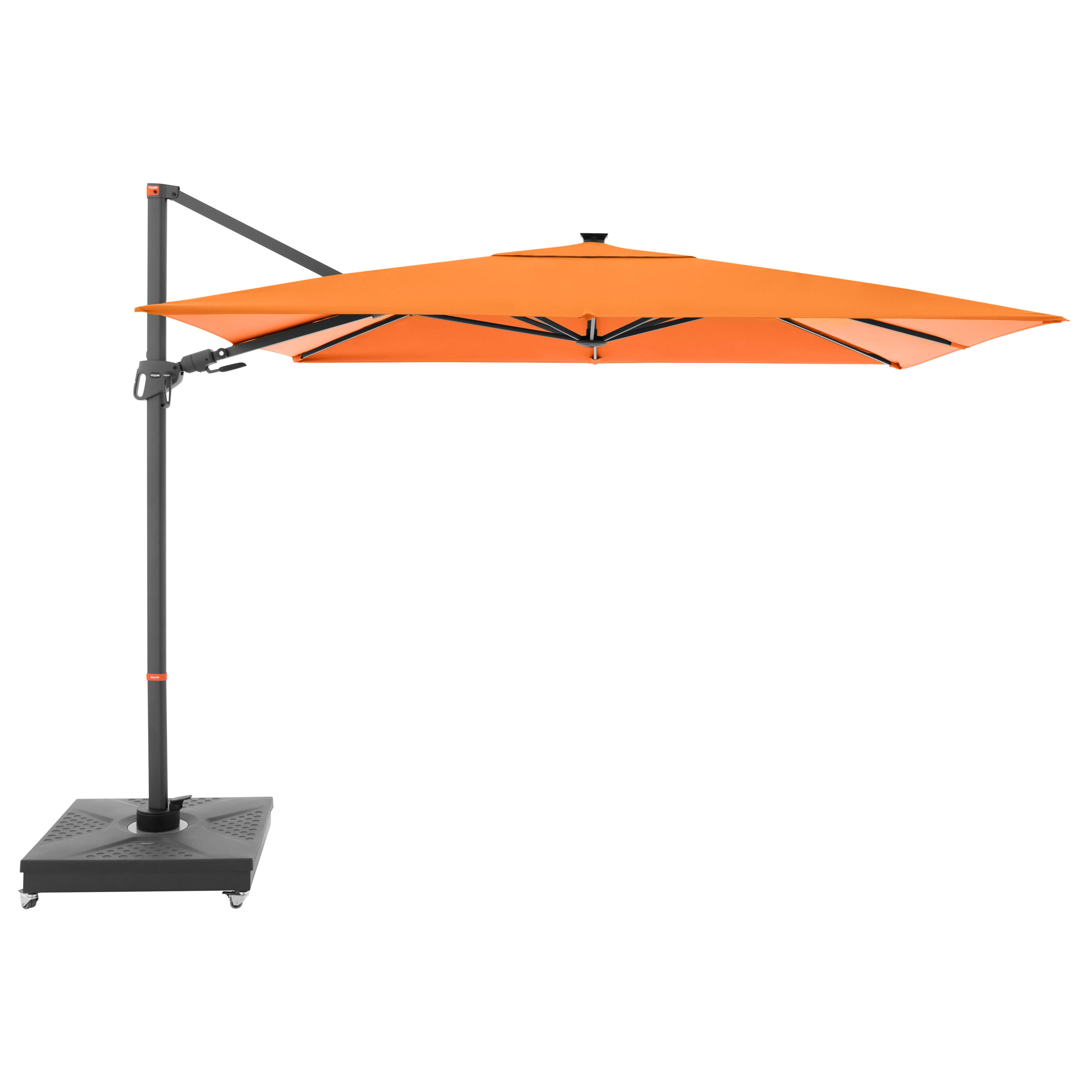 E-shop Doppler myZone LED 220 x 300 cm oranžová